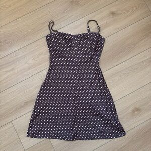 Polka Dot Spaghetti Strap Dress